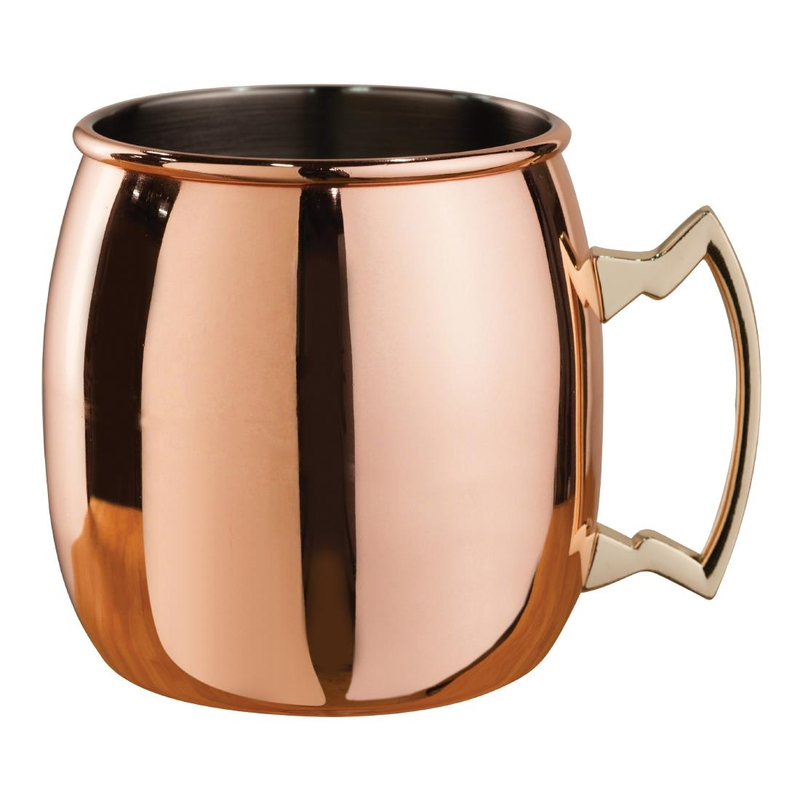 Stainless Steel and Copper Cups