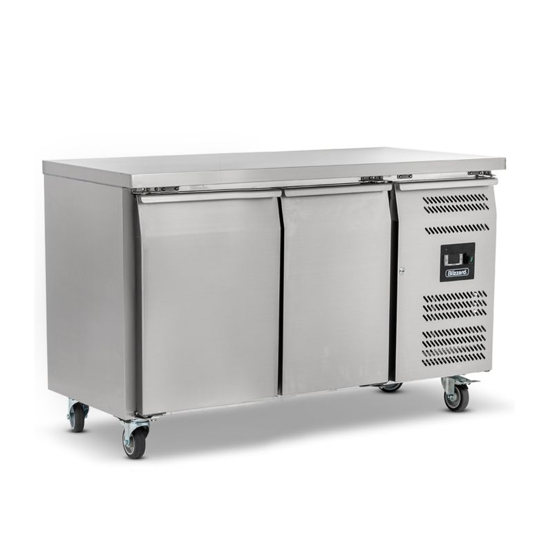 1 & 2 Door Freezer Prep Counters