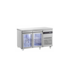 Glass Door Refrigerated Prep Counters 