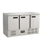 Medium Duty 3 Door Refrigerated Prep Counters