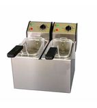 Twin Tank Electric Counter Top Fryers