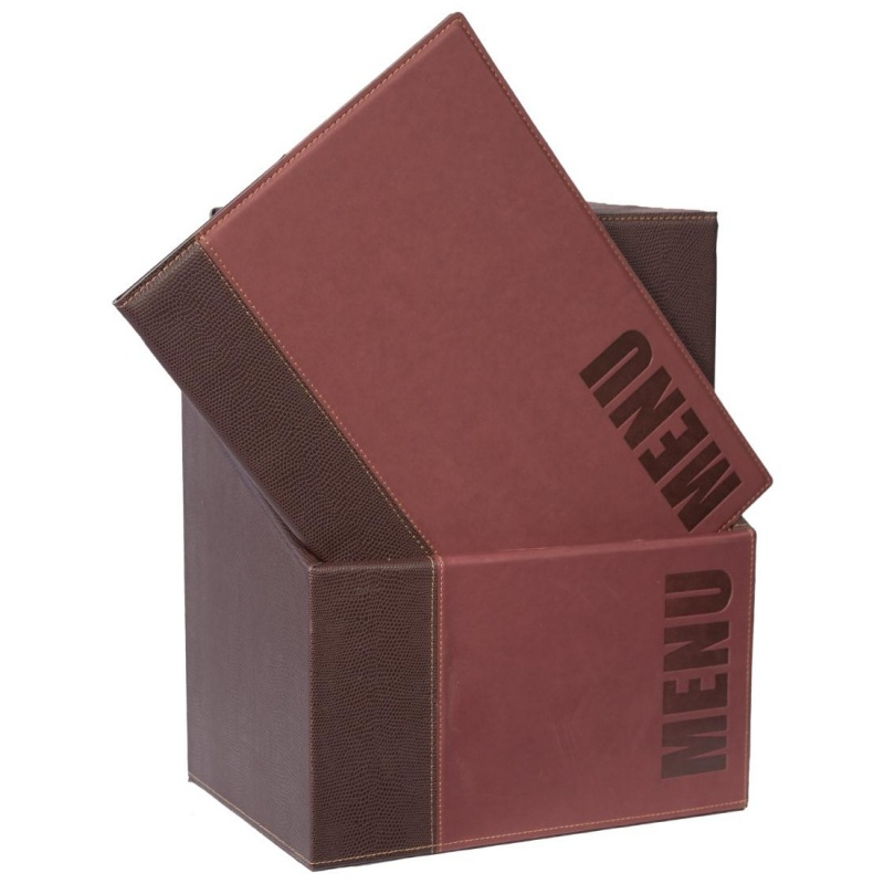 Leather & PVC Menu Covers