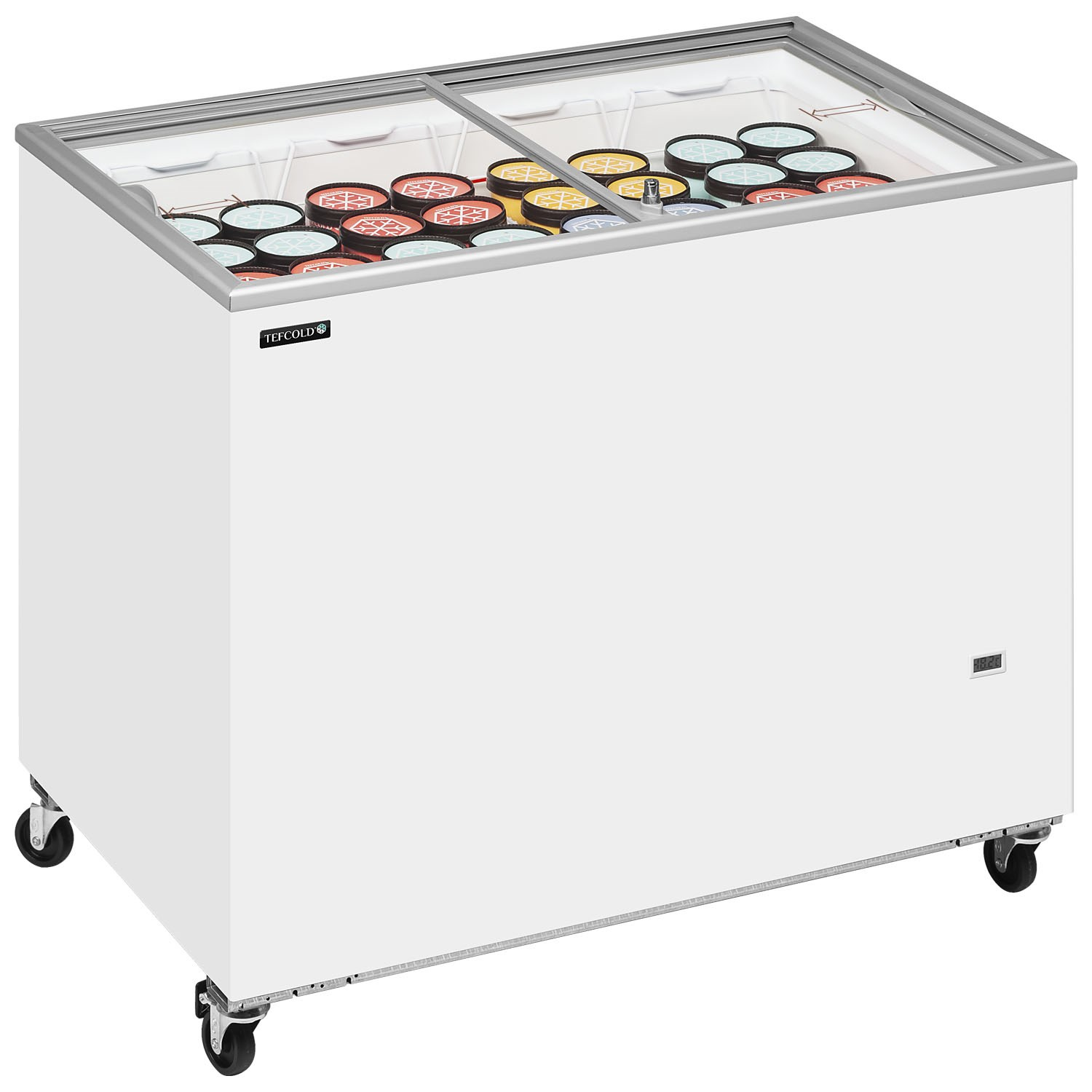 Glass Lid Chest Freezers