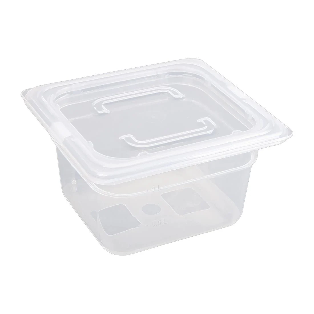 Image of Polypropylene 1/6 Gastronorm Containers with Lids