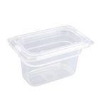 Image of Polypropylene 1/9 Gastronorm Trays with Lids