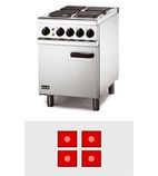 4 Plate Electric Ovens