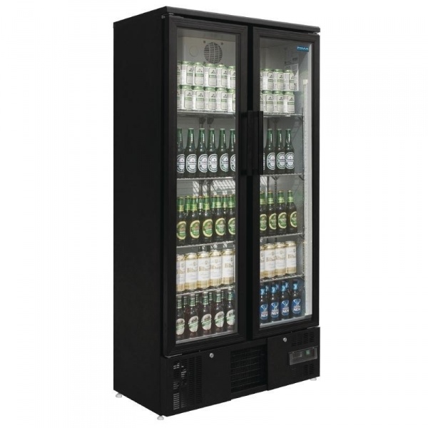 Image of Back Bar Bottle Coolers (Upright Double Door)