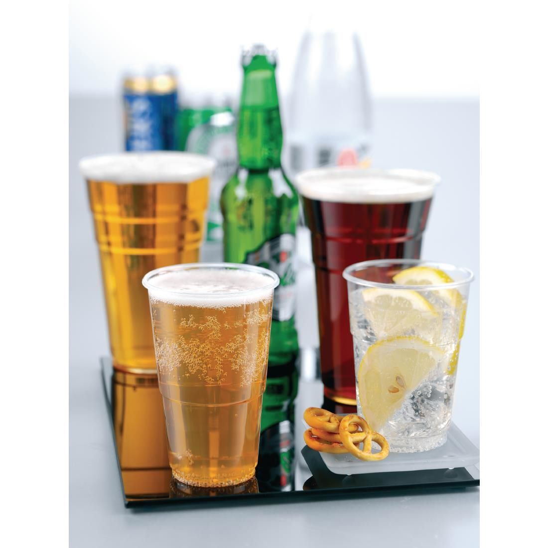 Image of Takeaway Cold Drink Cups & Lids