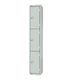 Image of  Three Door Steel Lockers 450mm Deep