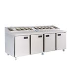 Four and Five Door Saladette Counters