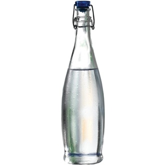 Glass Water & Milk Bottles and Lids