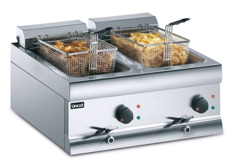 Image of Countertop Twin Tank Electric Fryers