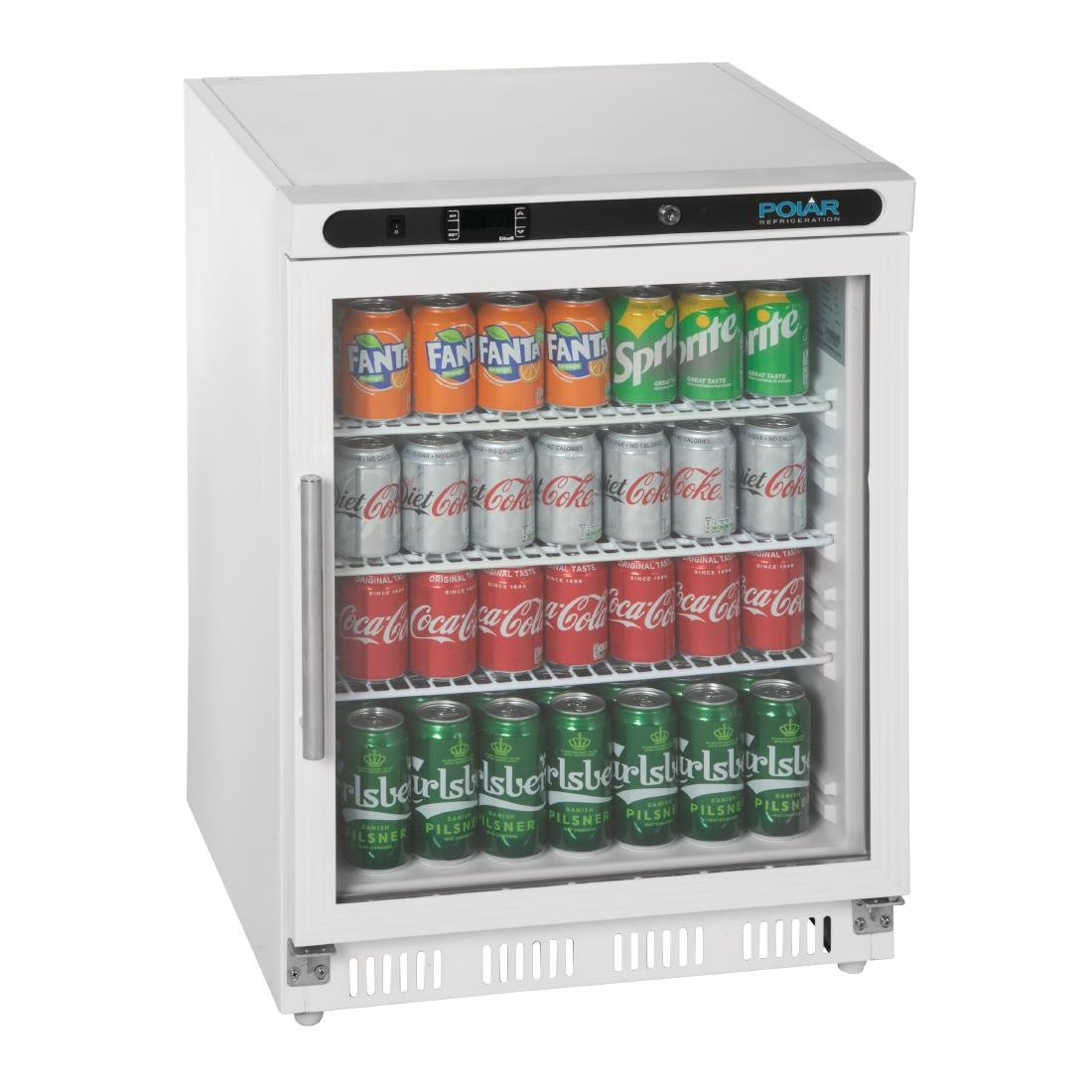 Image of Undercounter Glass Door Display Fridges