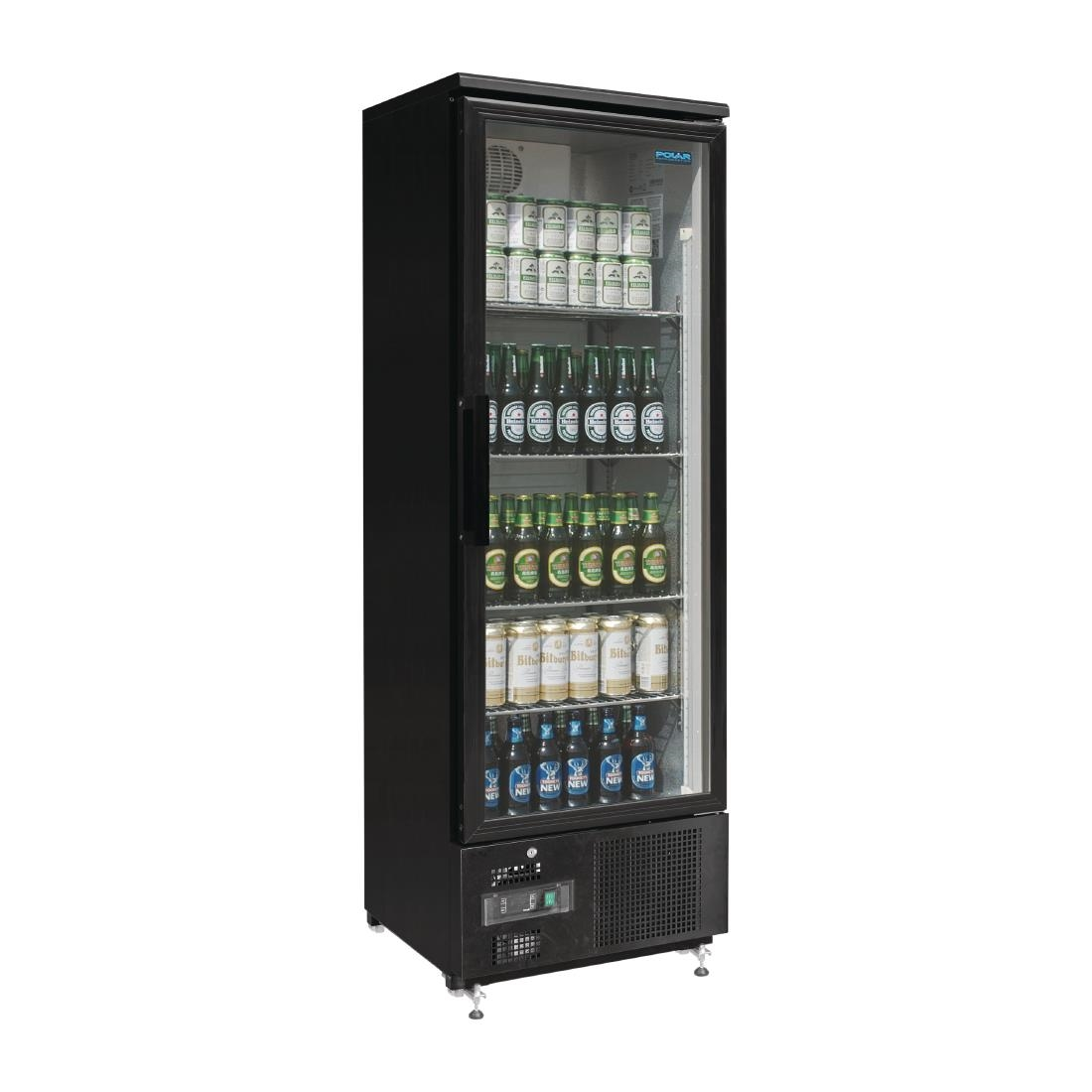Image of Upright Single Door Back Bar Bottle Coolers