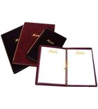 Image of Leather & PVC Menu Covers