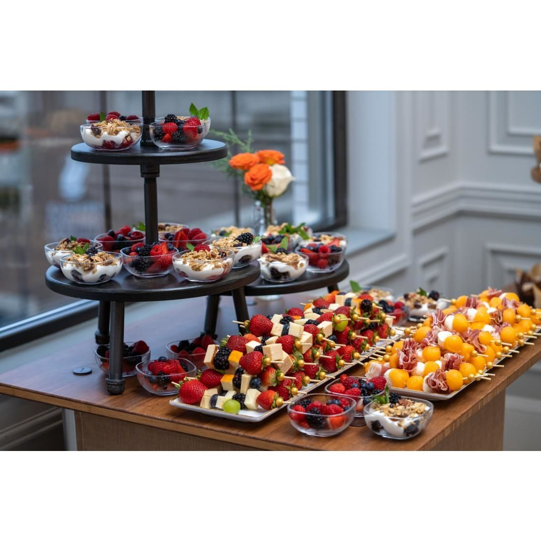 Image of Buffet Display Stands & Risers