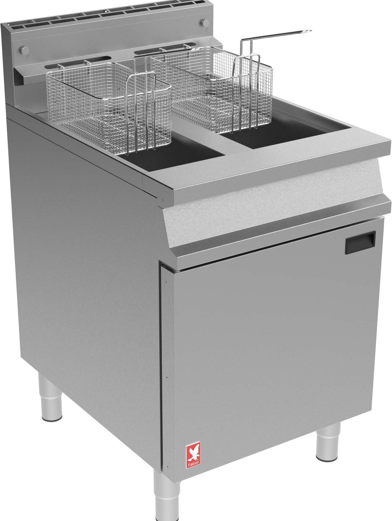 Image of Freestanding Twin Tank Gas Fryers