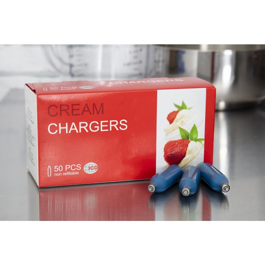 Image of Cream Whipper Charger Bulbs