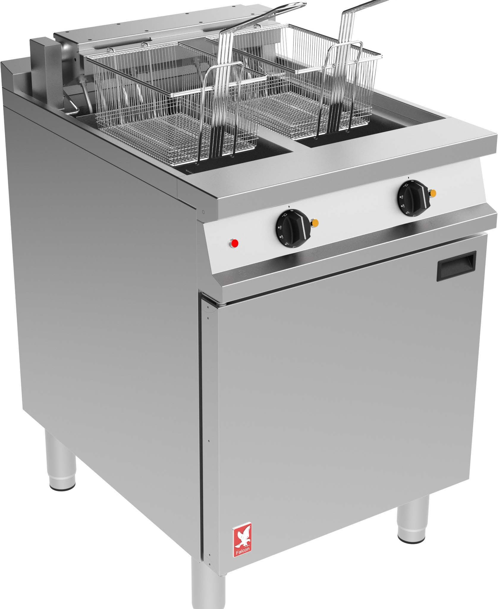 Image of Freestanding Twin Tank Electric Fryers