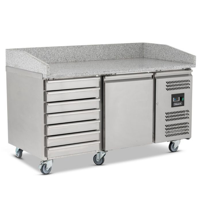 Image of Refrigerated Prep Counters With Doors & Ambient Dough Drawers