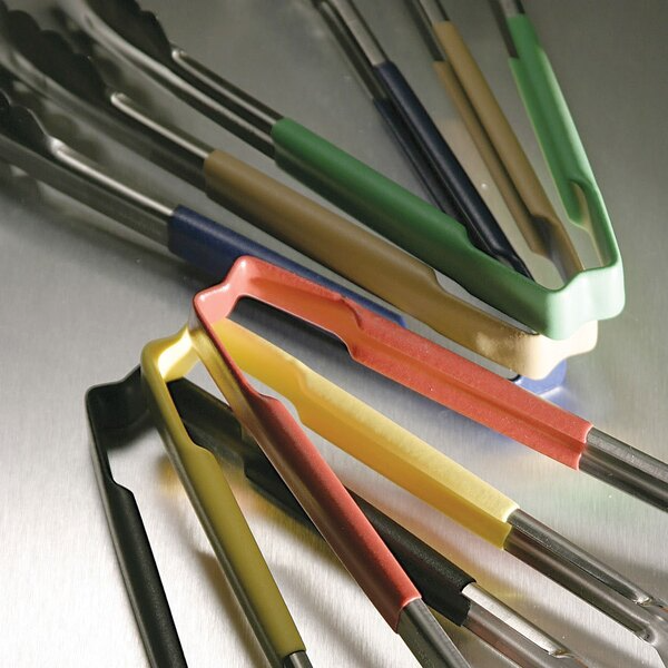 Image of Colour Coded Serving Tongs