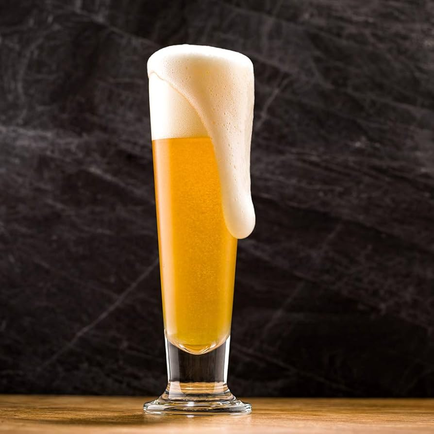 Image of Plastic Pilsner Beer Glasses