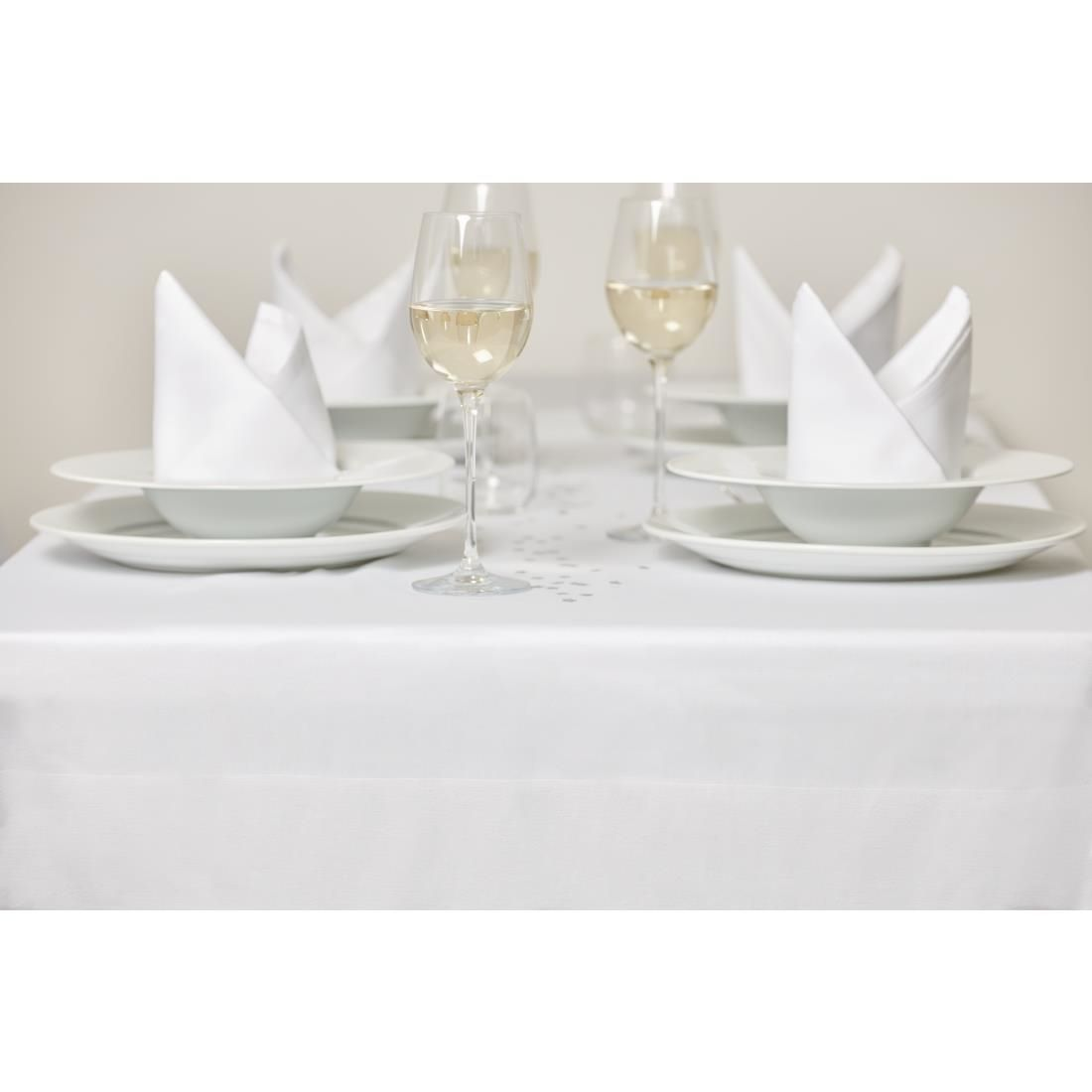 Image of White Table Cloths