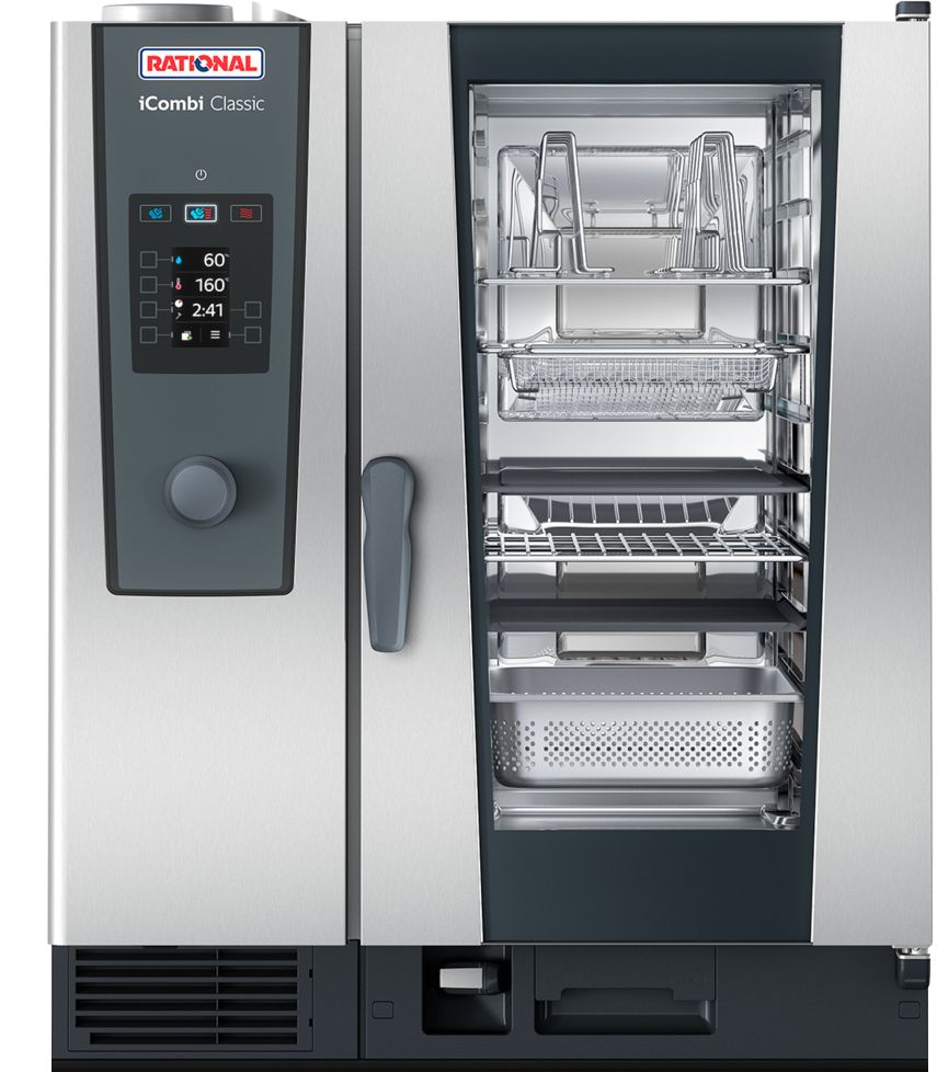 Image of 10 Grid Electric Combination Ovens / Steamers