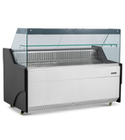 Image of >1700mm Wide Flat Glass Serve Over Display Counters