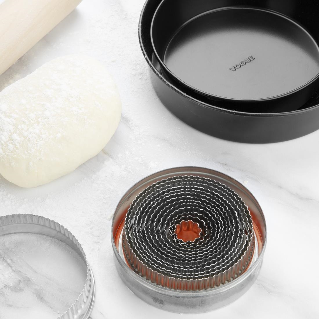 Image of Cutters & Lattice Pastry Rollers