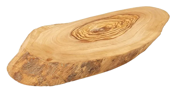 Utopia DC118 Rustic Olive Wood Platters 250mm (Pack of 6) banner