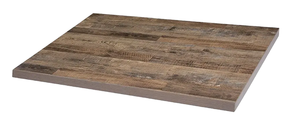 Bolero DT440 Pre-Drilled Rectangular Table Top Urban Dark 1100 x 700mm banner