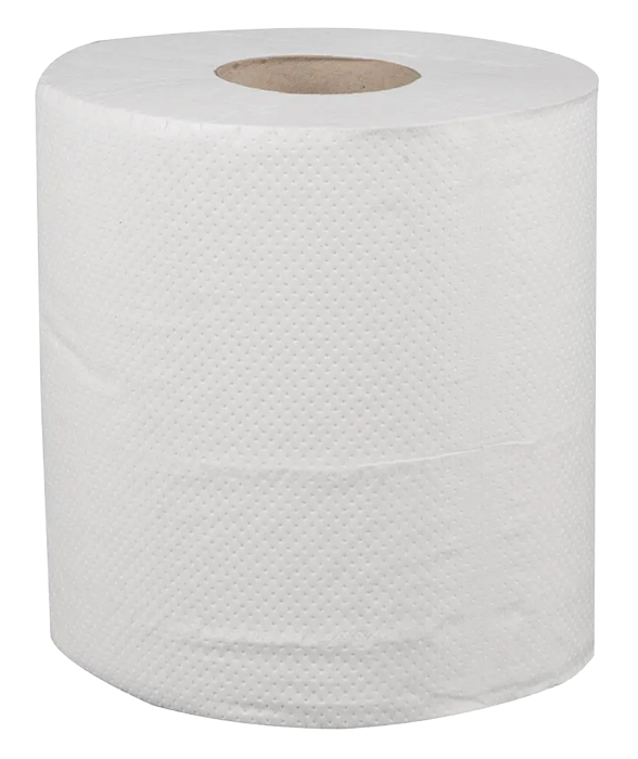 Jantex DL920 Centrefeed White Rolls 2-Ply 120m (Pack of 6) banner