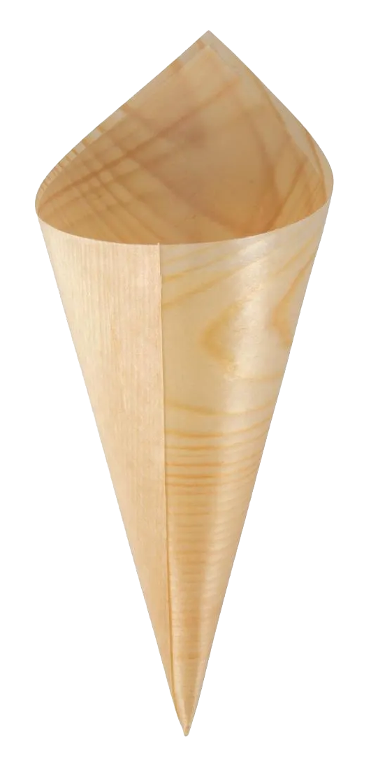 Fiesta Compostable DK389 Canape Cones 75mm (Pack of 100) banner