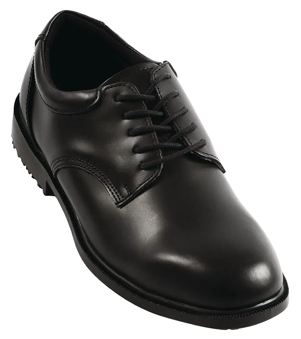 Shoes For Crews B110-43 Mens Dress Shoes Black Size 9 banner