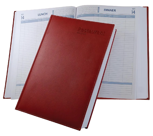 Castelli DL481 Red Restaurant Diary banner