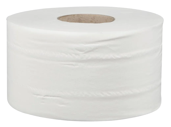 Jantex DL918 Mini Jumbo Roll Refill 2-Ply (Pack of 12) banner