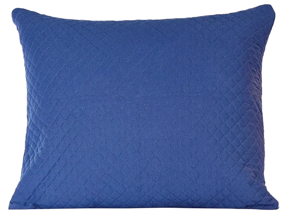 Mitre Essentials HN840 Quilted Waffle Cushion Cover Denim 550 x 450mm banner