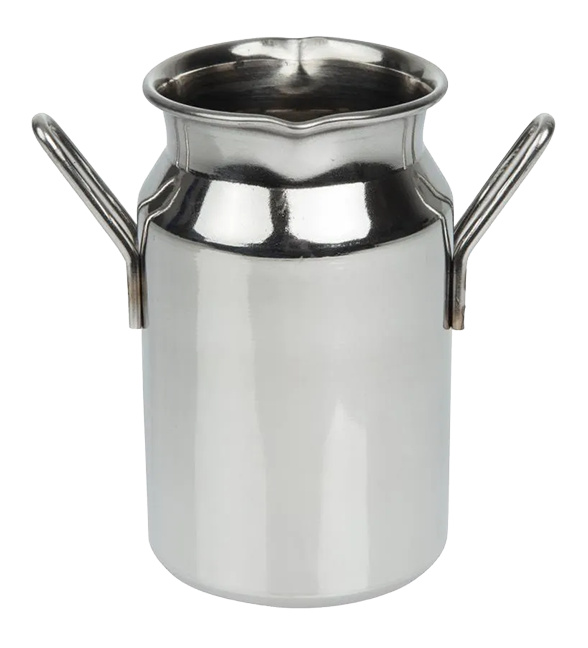 Olympia CL209 Stainless Steel Mini Milk Churn Medium 120ml banner