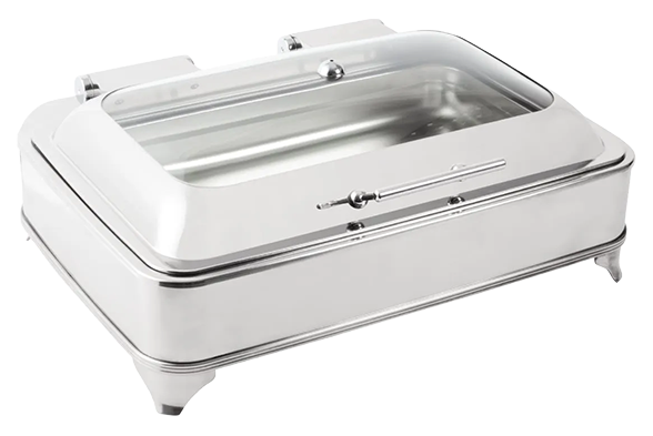 Olympia GD128 Rectangular Electric Chafer 8 Ltr banner