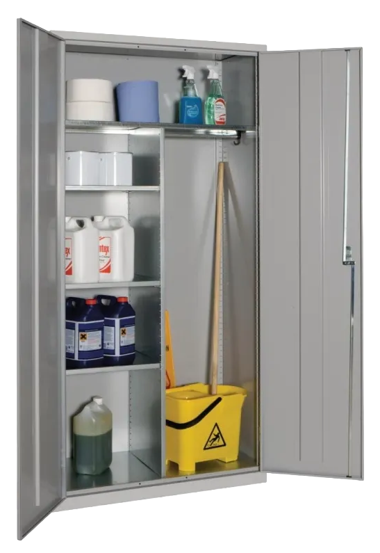 Elite Lockers CF801 Janitorial Cupboard Grey banner