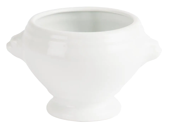 Olympia Whiteware W442 Lion Head Soup Bowls 475ml  (Pack of 6) banner