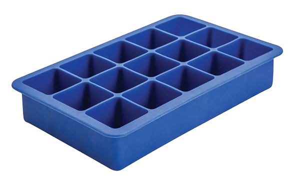 Beaumont CZ402 15 Cavity Silicone Ice Cube Mould Blue banner
