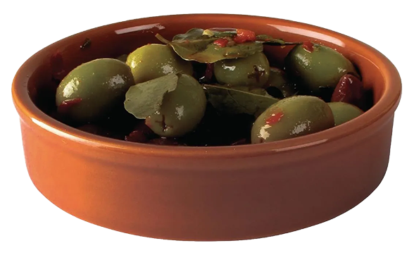 Olympia Mediterranean CD741 Tapas Rustic Large Dishes 134mm (Pack of 6) banner