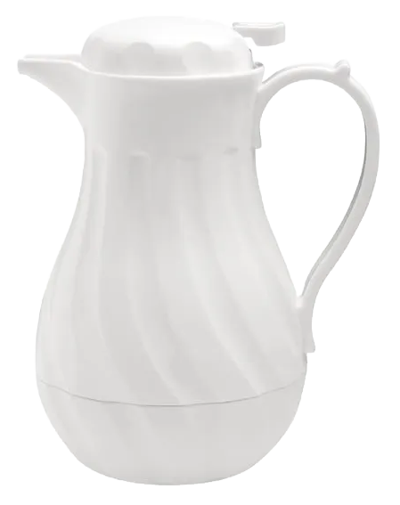 Olympia GL971 Insulated Swirl Jug White 2 Ltr banner