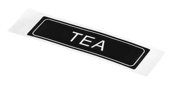 Olympia K702 Airpot Tea label banner