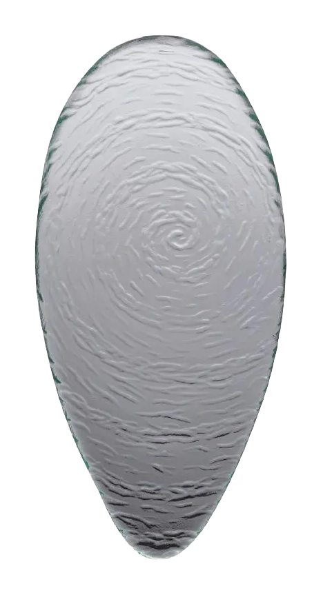 Steelite Scape VV715 Glass Oval Platters 300mm (Pack of 6) banner