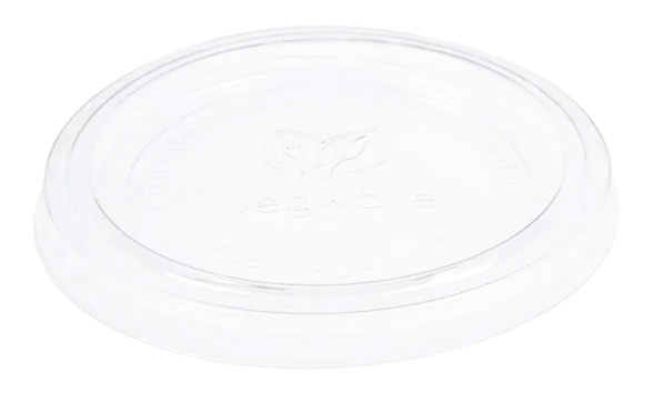 Vegware Compostable GK104 Portion Pot Lids To Fit 59ml & 118ml Portion Pots (Pack of 2000) banner
