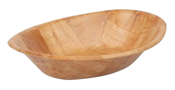 Olympia L093 Oval Wooden Bowl Large banner