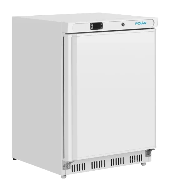 Polar C-Series PC001 150 Ltr Undercounter Single Door White Fridge banner